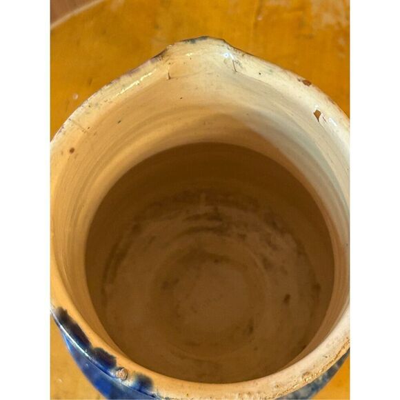 Vintage pottery pitcher 6.25x6” (8605) - Picture 9 of 9